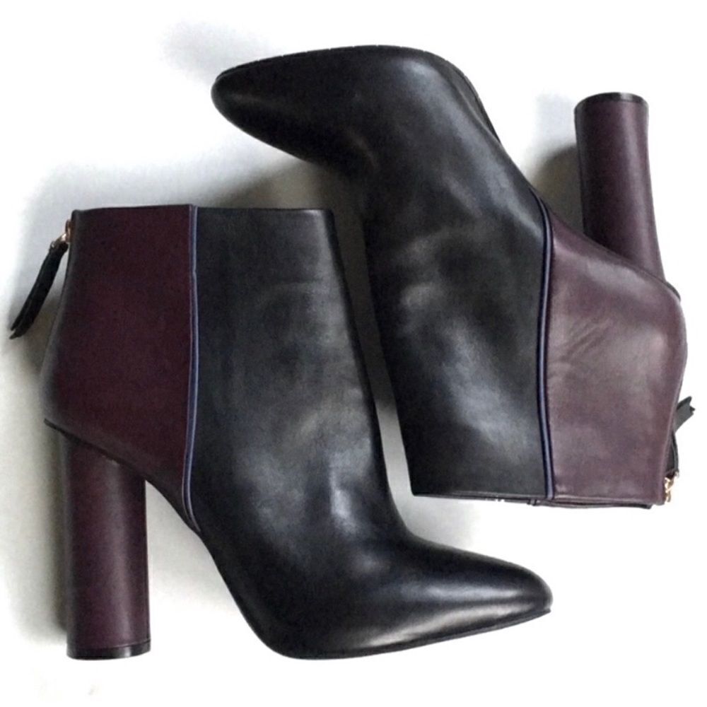 NWOT Cabi Leather Heeled Boots